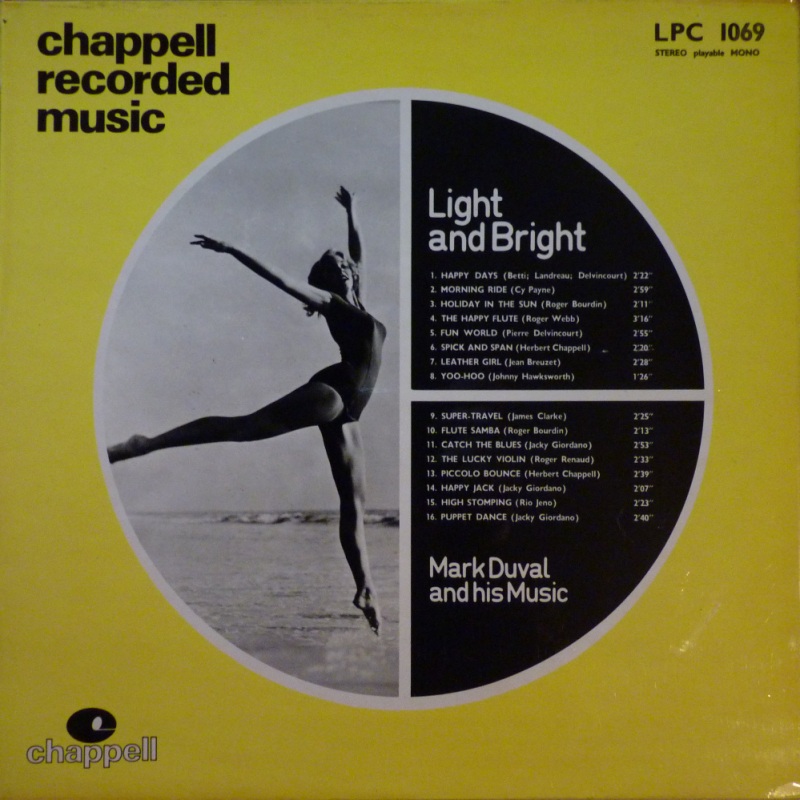 Mark Duval and his Music - Light And Bright Mark Duval and his Music - Light And Bright